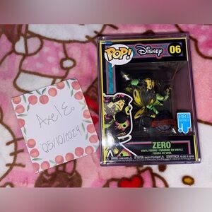 Nightmare Before Christmas Exclusive Art Edition Zero Funko Pop with Case